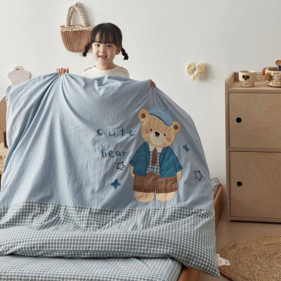 幼GBZ儿园子三件套纯棉春夏幼儿园六件套午专用儿童套件被用床睡