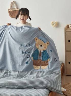 幼GBZ儿园子三件套纯棉春夏幼儿园六件套午专用儿童套件被用床睡