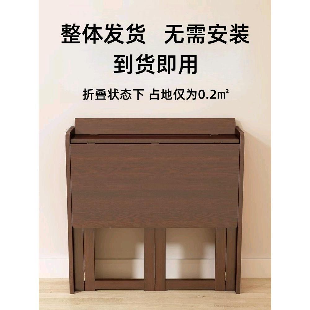 折叠儿童书桌实木电脑桌用字桌HRP学生书桌架小户型卧室学家习写