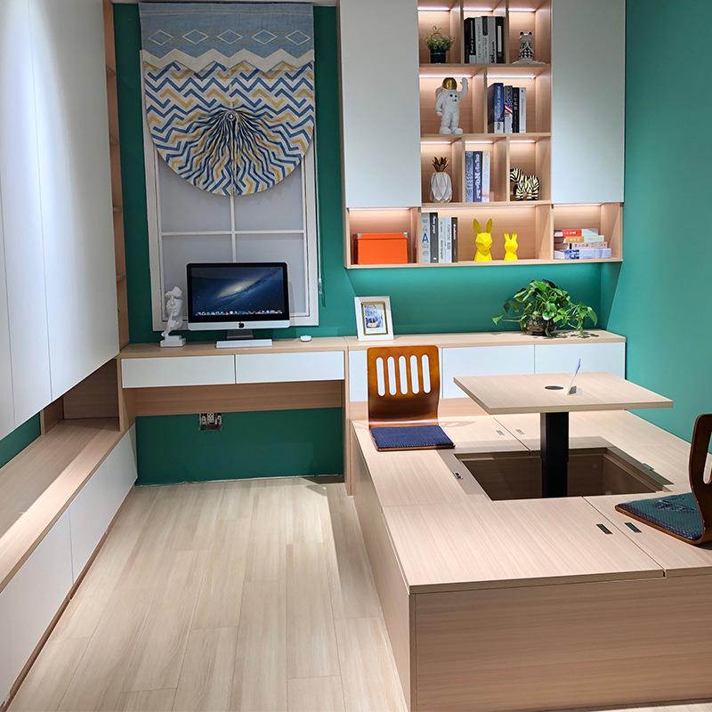 京厂多功能收北家全屋榻定卧制室书房客房多功能收纳榻米床箱衣柜