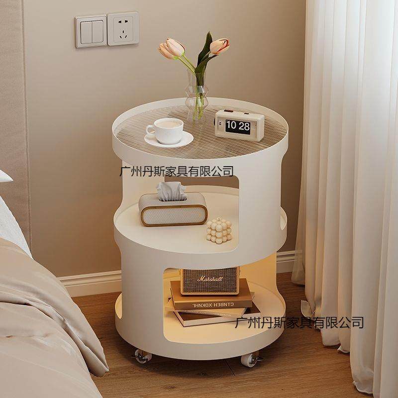 床头柜置物边架家用卧室简约现代SBJ小型边柜油风收床纳铁艺奶移,鲜花速递/花卉仿真/绿植园艺,其它园艺用品,淘宝优惠券,粉丝福利购,淘宝优惠卷