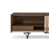 铭华设计师柜餐边柜厅罗奇堡轻奢后碗现代储物柜客餐94456实木茶