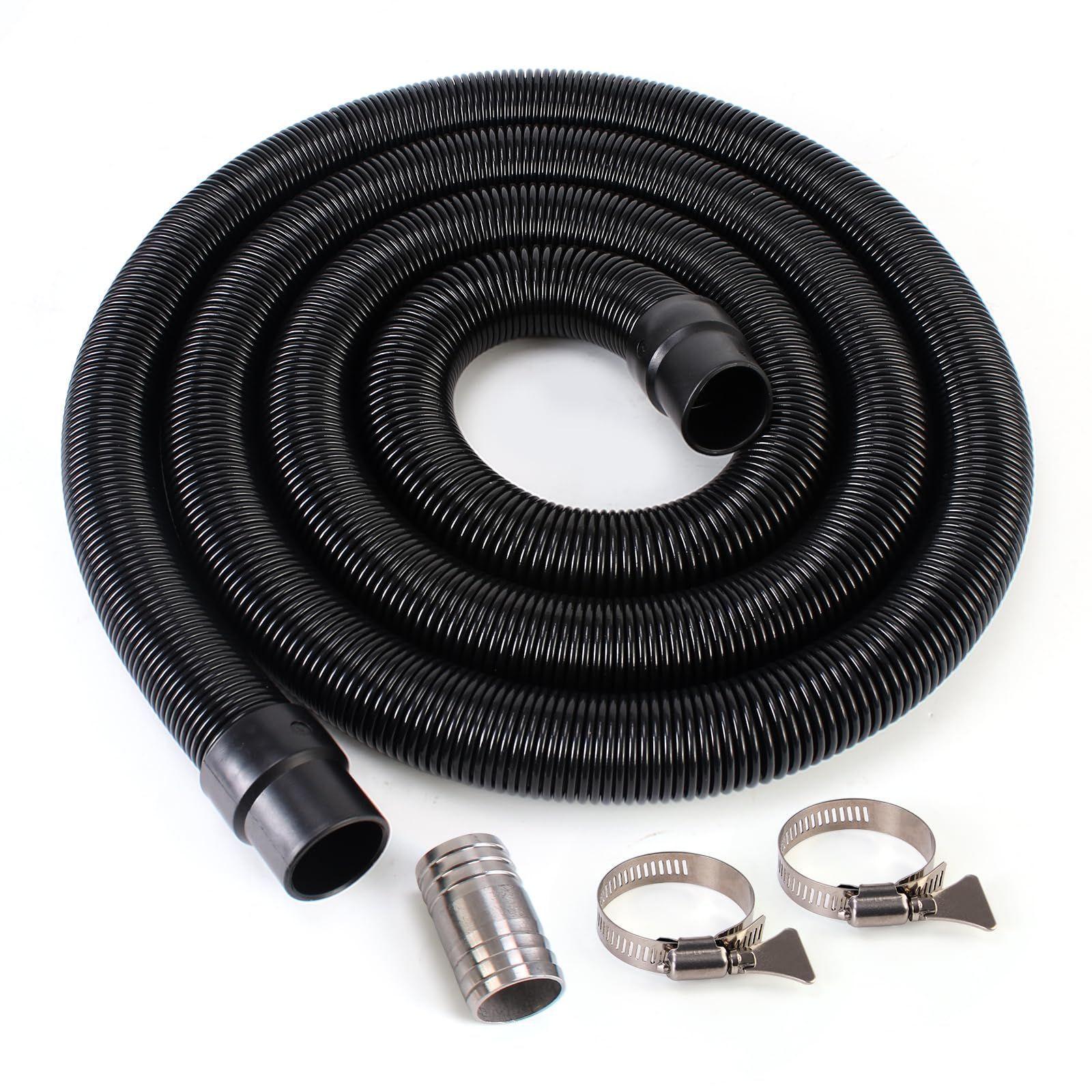 RV下水道软管套件1.5in带接头
