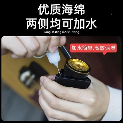 巧乐匠度民谣古典吉他音孔加器保通用刻湿KLR度养湿计冬季保养配