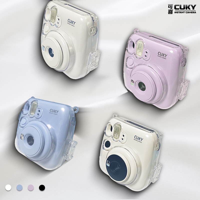 新款拍立得保护套CUKY可喜C9一次成像相机水晶盒防摔防划硬壳立拍