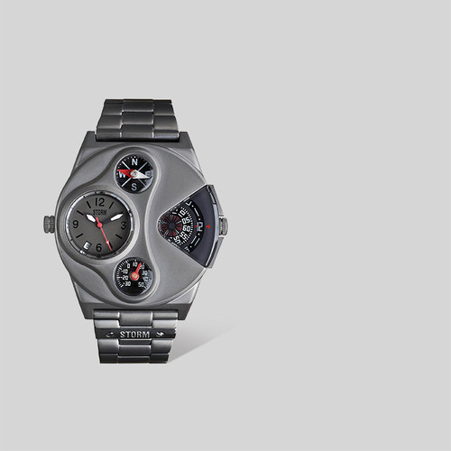 STORM/英伦风暴领航者系列杰森斯坦森同款男士手表47246/IP/GY