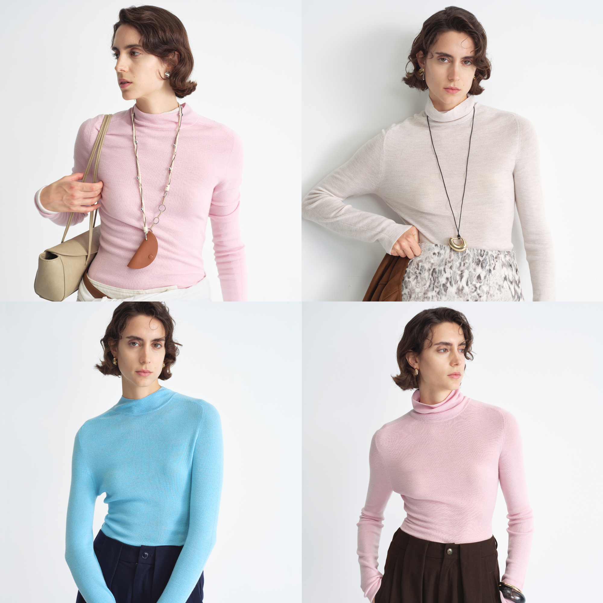 PREPREWORKS羊毛打底针织衫