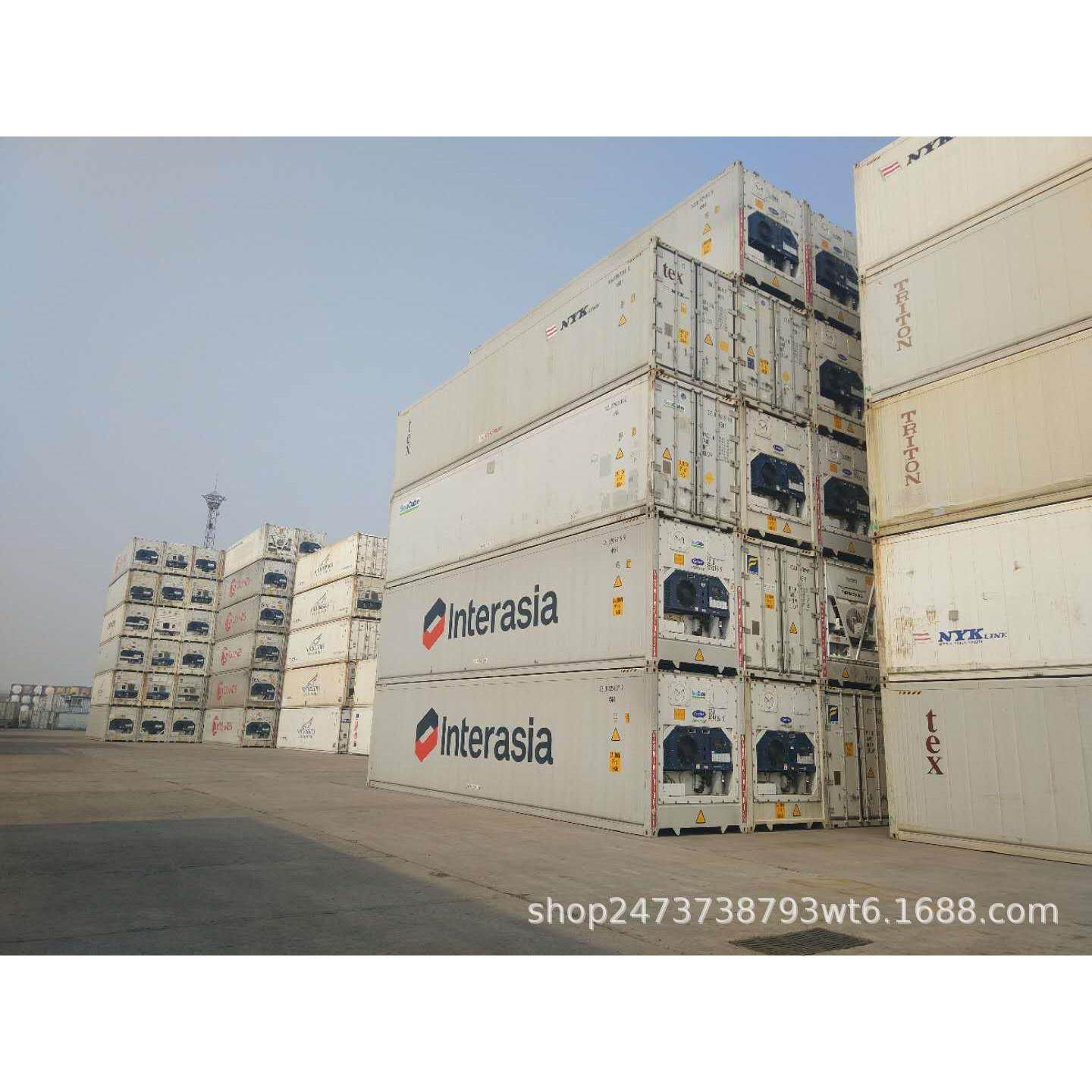 济南低价出售二手集装箱6米12米二手冷藏集装箱等量大从优