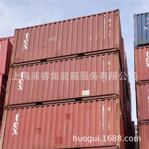义乌二手集装箱价格，海运集装箱，6米12米旧集装箱仓库租赁