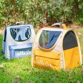 外出猫包大容量便携宠物双肩背包狗狗外出包装 猫笼猫书包用品 猫