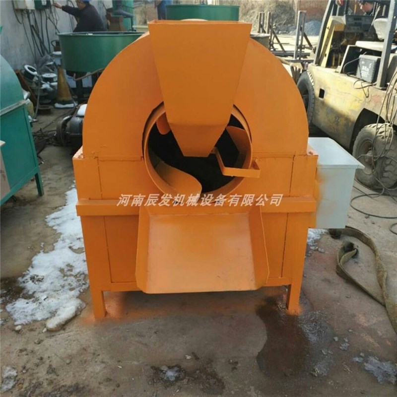 小型不锈钢菜籽滚筒炒货机 商用炒瓜子板栗机 榨油配套设备炒锅