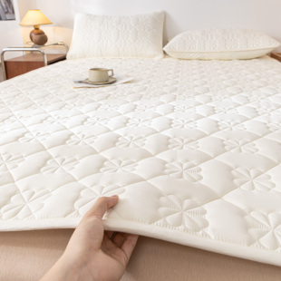 折叠床垫软垫双人家用褥子床褥垫被薄款学生宿舍单人保护垫一米八