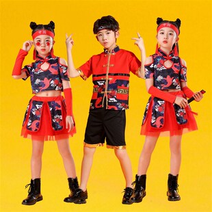 六一女童汉服演出服寄明月舞蹈服母女装中国风居家旅游亲子套装