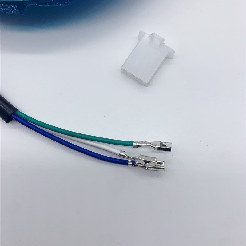 摩托车太子摩托车三轮电动车摩托车LED大灯超亮内置夜行强光灯4线