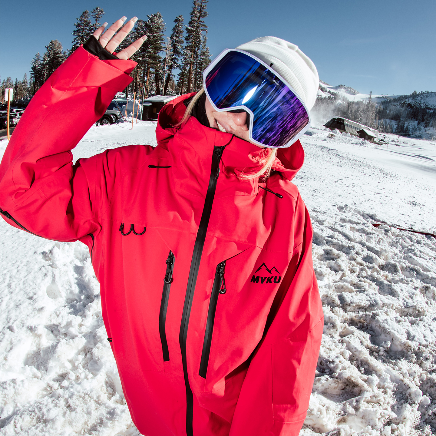 MYKU光芒系列3L壳款滑雪衣