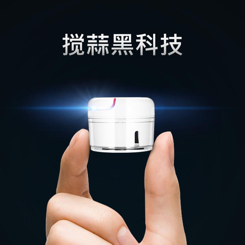 日式迷你拉蒜器压蒜器手动蒜泥器蒜蓉小型搅打切压搅碎机小旋风