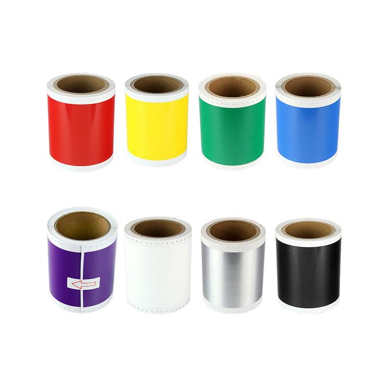 适用于MAX标签机彩贴纸CPM-100HC/HG3C/100A不干胶防水标签打印纸