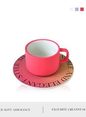 MOLA.Block.陶瓷马克杯网红ins风咖啡杯家用办公室杯子水杯丨卡语