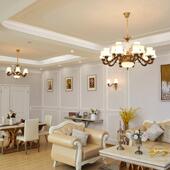 客厅吊灯欧式 古水晶吊灯NHO卧室餐蜡烛复式 别墅复厅酒店灯饰灯具