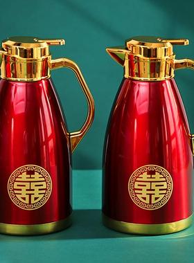 妆婚陪嫁品全套装女方娘家高档结婚礼IMS红色行李箱物嫁婚庆用品