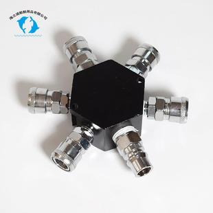IPA3516M51 0A快速WDW气动接头分配 3配51653船用星型空气分器2L