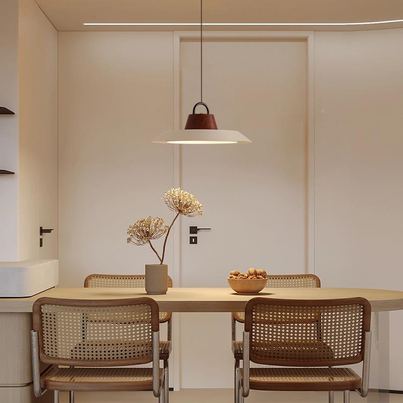 中古风餐厅吊灯YVE创意台饭厅设计2025新款简师餐厅吧灯渔夫约帽