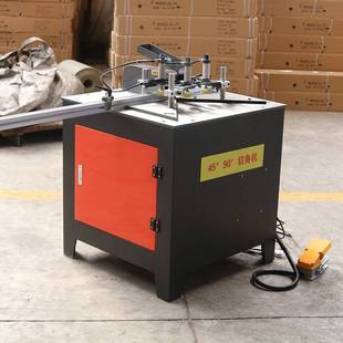 厂家直供木工机械切角机 45度90度铝型材切割机 45度90度切角机