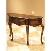 美式 玄关柜实木玄关桌子靠墙半圆墙边柜沙发背几欧式 玄关台端景柜