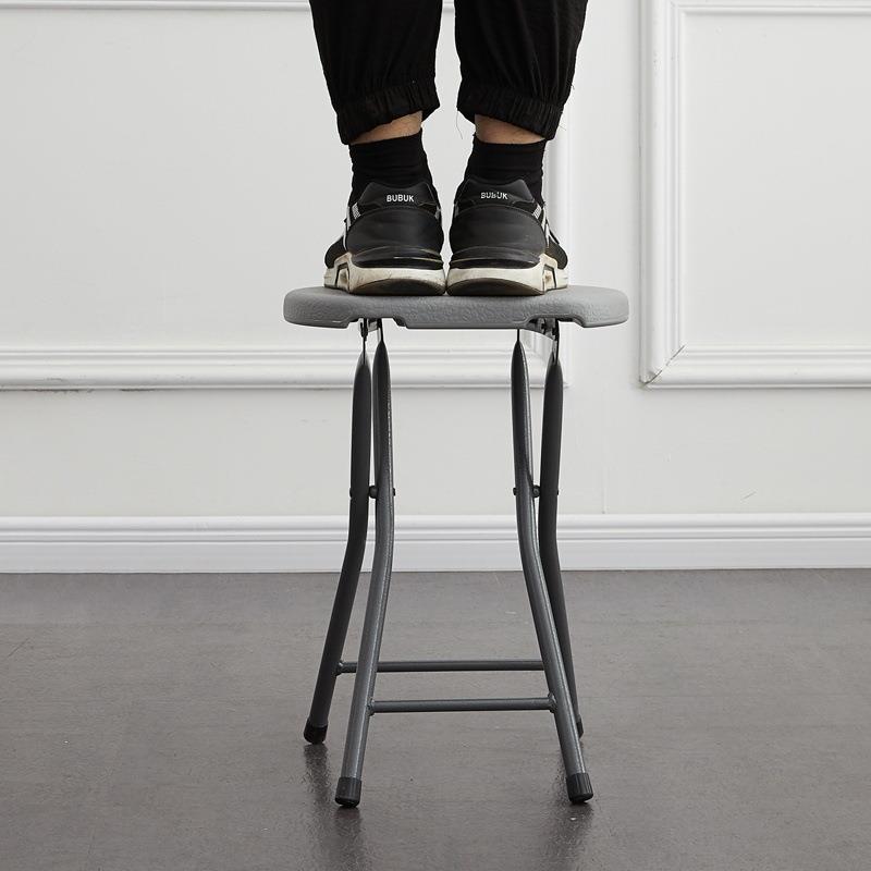 塑折叠凳子椅子IPK家用凳椅简约餐桌成人圆高凳浴室小板凳料简易