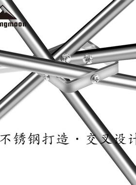 户外不锈钢点炭折叠烧烤架小生山火炉取暖炉AL-59353火炉焰焚火架