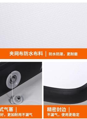 现做汽车床垫专专用高压丝车载睡自NVW驾拉游露营后垫备箱折叠车H