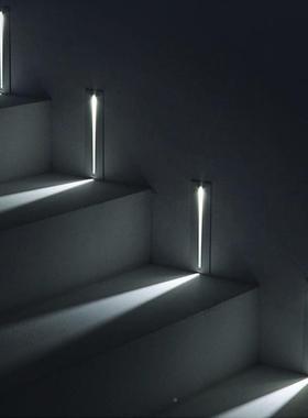 楼梯地脚灯店K酒TV墙脚灯E嵌入感应LD踏步阶梯式灯8999走廊过道墙