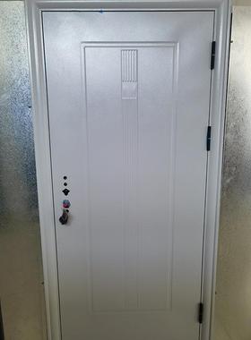 代入户门双CXR层不锈钢工户程进现门隔音子母门防盗门不锈钢门简