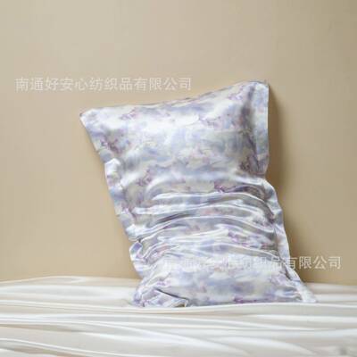 真丝丝绸蚕丝HY3073枕套4数码印花单只枕装套桑8*74