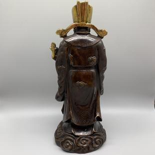 XRS古杂项收紫意铜鎏金财玩神藏吉祥如家居摆件做工精细