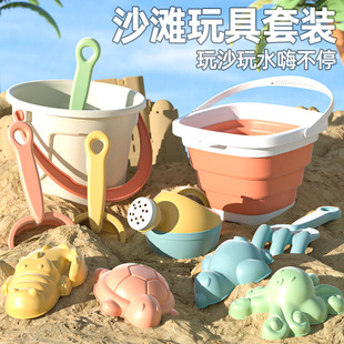 宝宝儿童沙滩玩具铲子幼儿园赶海小孩夏天海边室内家用玩沙塑料
