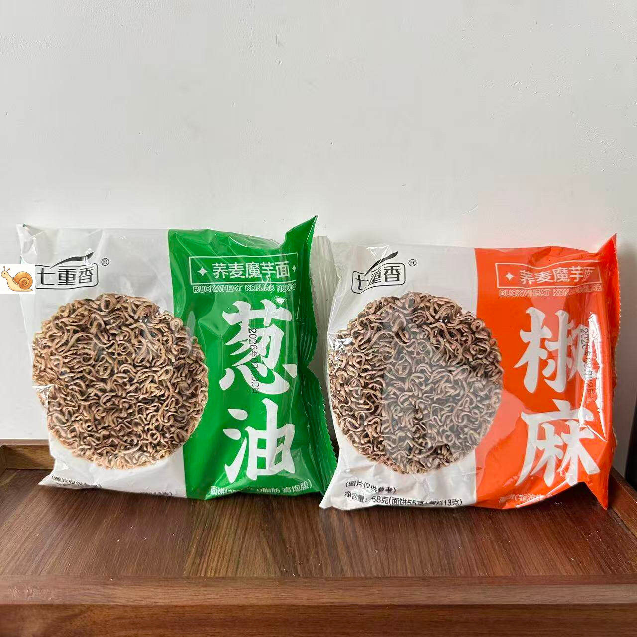 七重香荞麦魔芋面非油炸免煮
