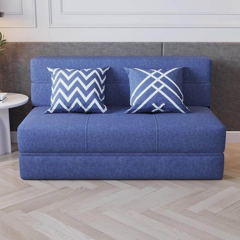 榻榻米沙发床可折叠多功能小户型家用1.2米单双人两用乳胶简易床