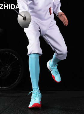 ZHIDA制达 专业加长成人儿童击剑袜男童秋冬毛巾底防滑比赛训练袜