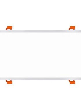 led弹簧式平板灯简约厨房卡扣嵌入吸顶灯石膏板白色中性光4000k