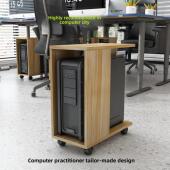 可移动台式 电脑主机支架托盘机箱拖架放置柜储物柜货架花架