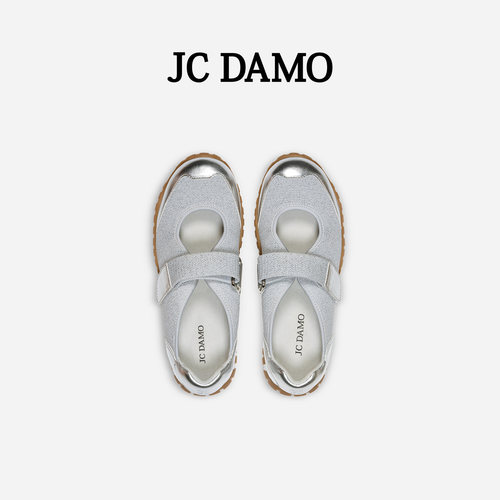 JCDAMO春夏飞织时尚芭蕾鞋
