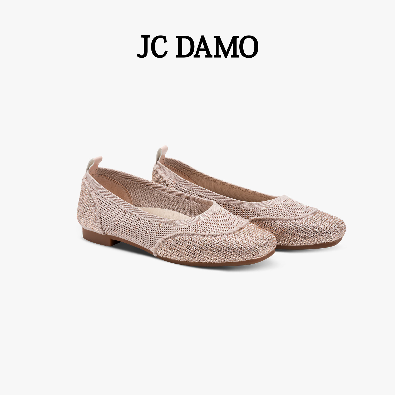 JCDAMO编织女2025新款休闲单鞋