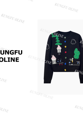 【小房子】KS28-60秋冬圆领秋冬衣百搭休闲短款上衣