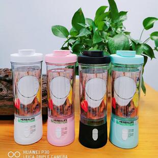 贺宝芙新款榨汁机奶昔搅拌机可携式专用辅销品玻璃杯摇摇杯随手