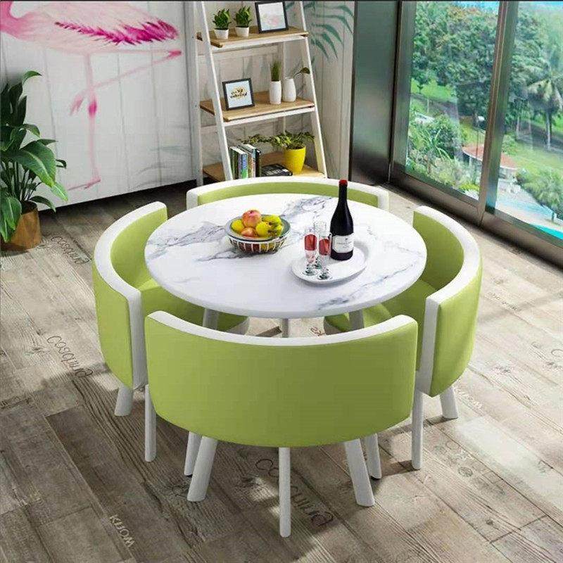 现代简约谈判小圆桌时尚接待休闲桌办公室茶水间会客洽谈桌椅组合,住宅家具,板木餐桌,淘宝优惠券,粉丝福利购,淘宝优惠卷