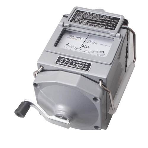 ZC阻25/B-4合外壳金手动摇表兆欧表ZC25-4试 绝缘电测仪