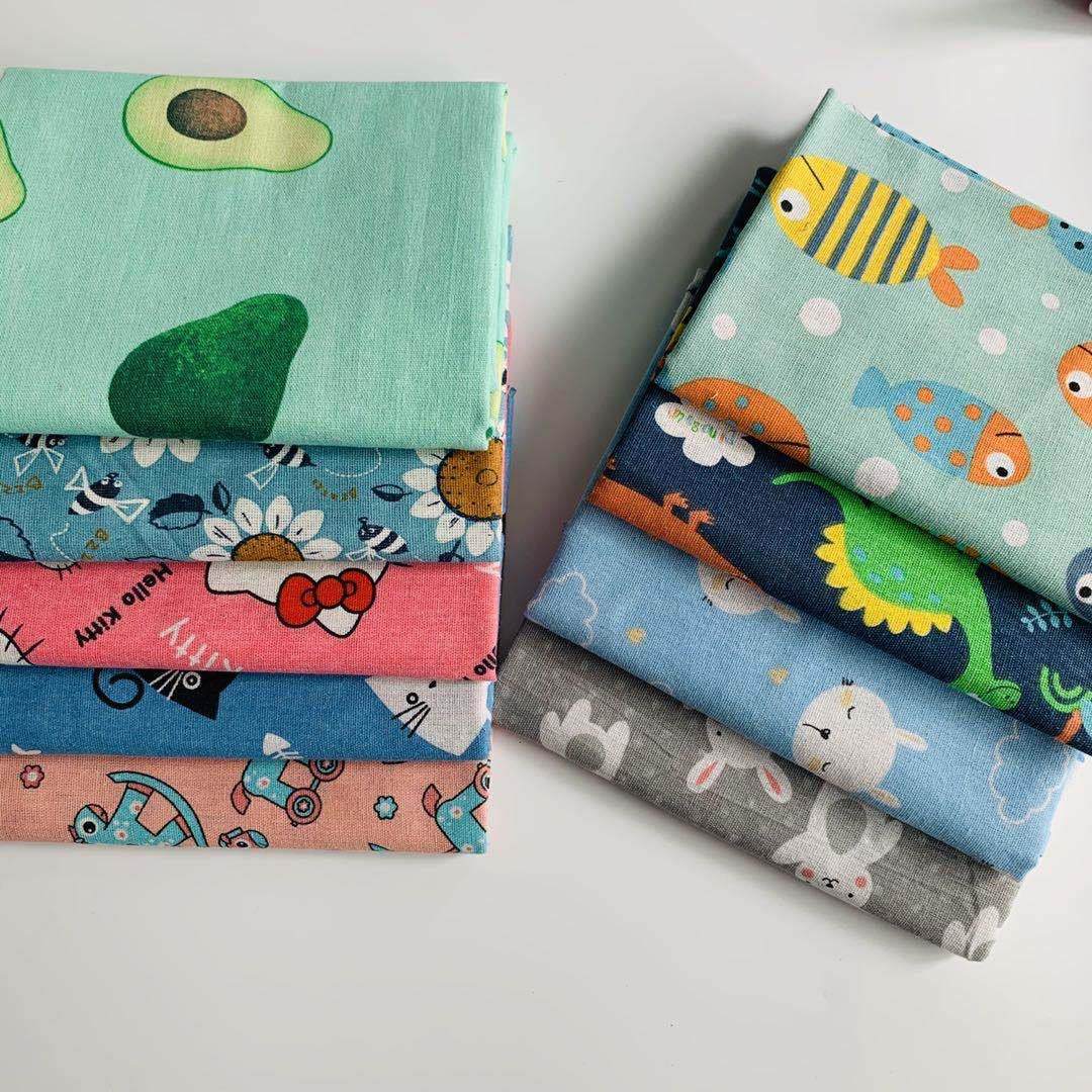 新品麻布棉麻布料收纳筐适用布做防水可复PE膜可