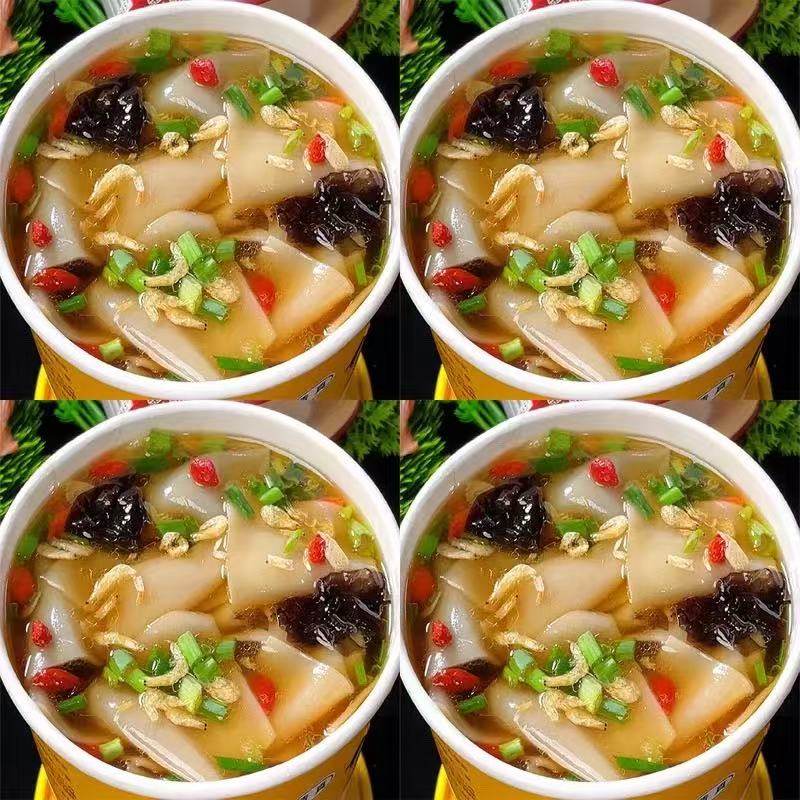 【买8箱送8箱】酸汤面叶虾米紫菜速食免煮冲泡早餐夜宵一整箱批发