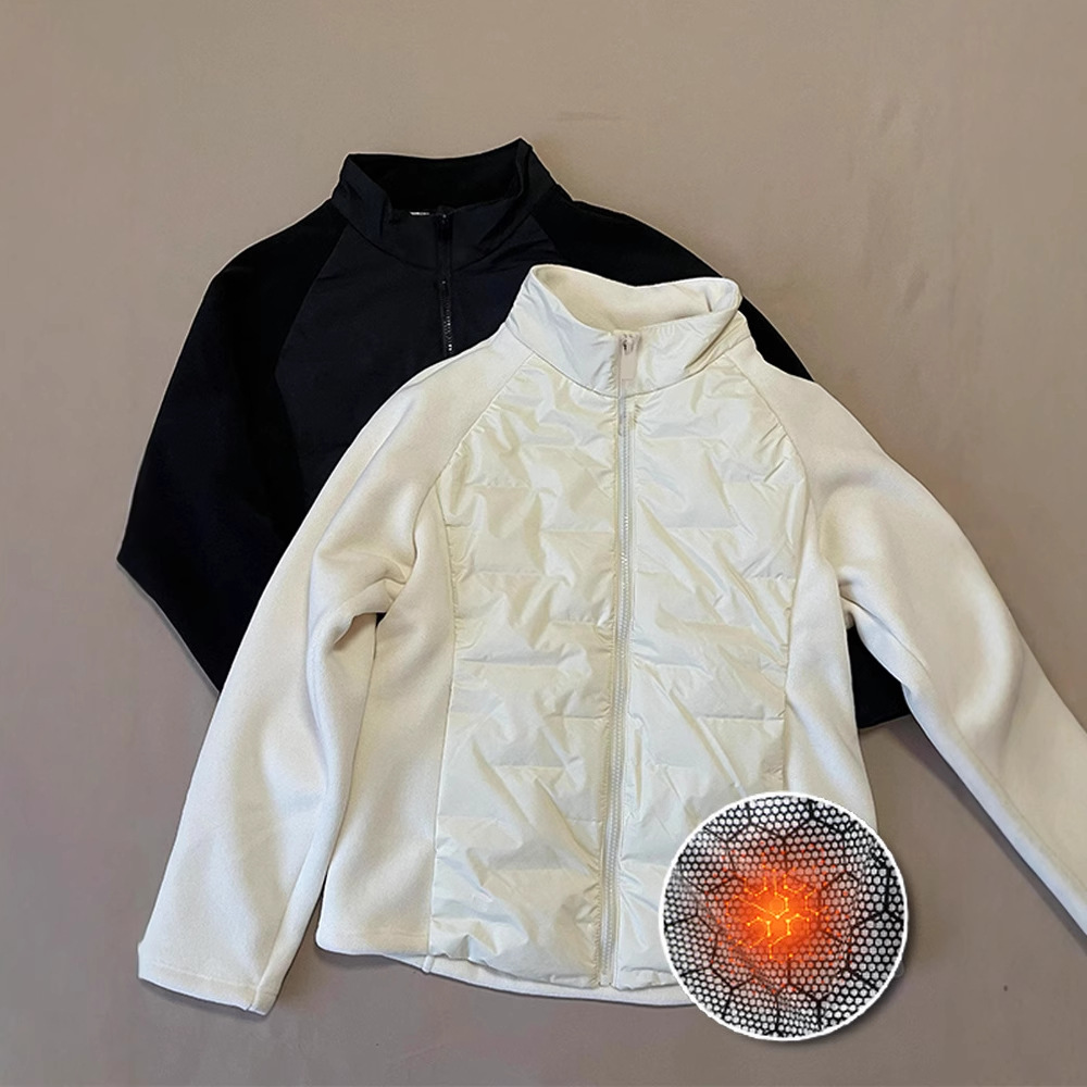 修身轻薄排骨羽绒服内搭女款冬季加厚保暖内胆小个子立领短款外套